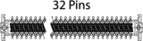 One27 32-pin ravni header
