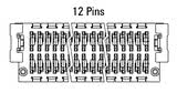 Dimenzije: Zero8 ravni 12-pin utikač