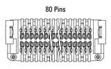 Dimenzije: Zero8 ravni 80-pin utor