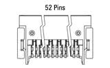 Dimenzije: Zero8 kosi 52-pin utični priključak