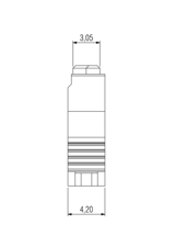 Dimenzije IDC konektora One27 s 80 pinova
